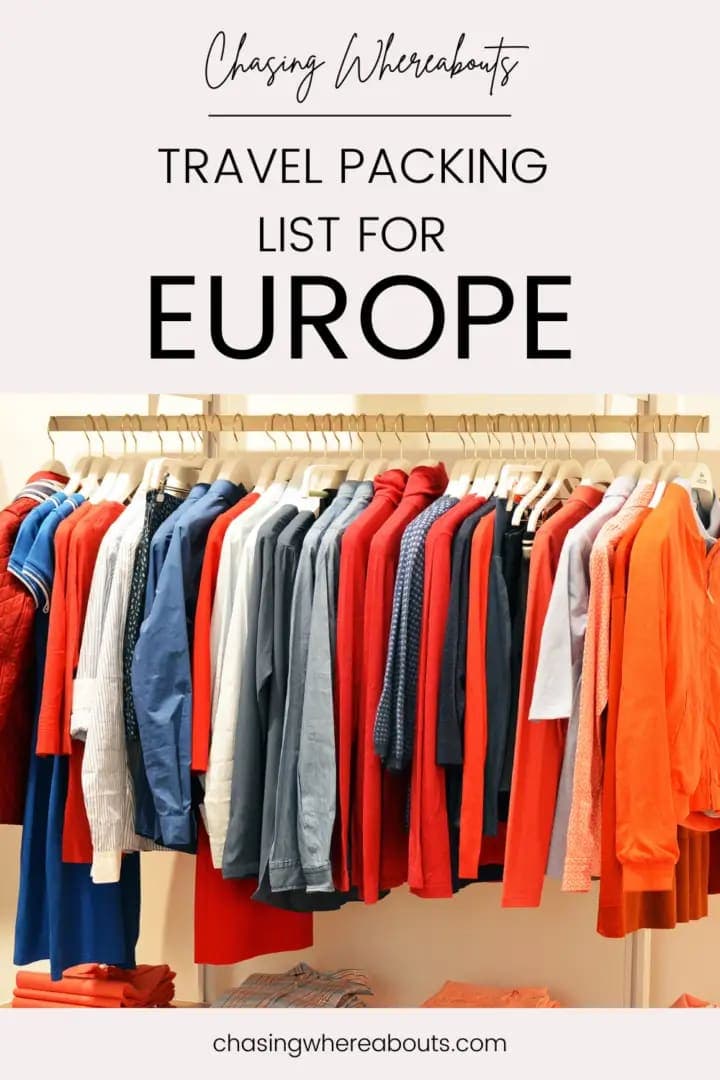 ๐งณ What to Pack for Europe Trip: The Ultimate Packing List & Travel Tips